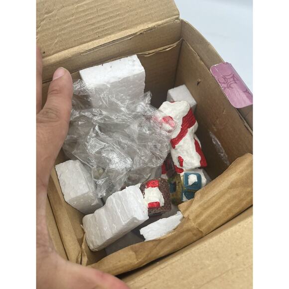 Vintage 1995 Christmas Revolving Musical Figurine Jingle Bells - With BOX - Picture 5 of 6